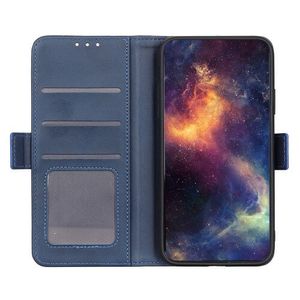 Casecentive Magnetische Leren Wallet case Galaxy S20 Plus blauw - 8720153791298