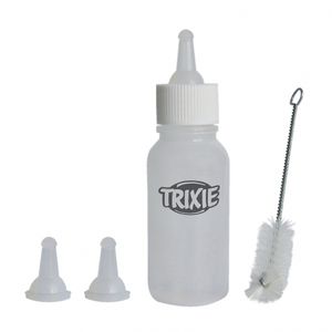 Trixie zuigflesje voedingsset inclusief borstel (57 ML)