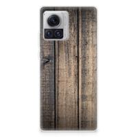 Motorola Moto X30 Pro | Bumper Hoesje | Steigerhout