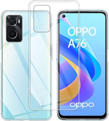 OPPO A76 | A96 TPU | Silliconen Back Cover | Transparant