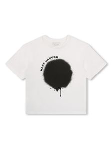 Marc Jacobs Kids t-shirt en coton à logo imprimé - Blanc