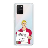 Gimme a call: Samsung Galaxy S10 Lite Transparant Hoesje