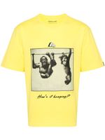 Martine Rose t-shirt à imprimé photographique - Jaune