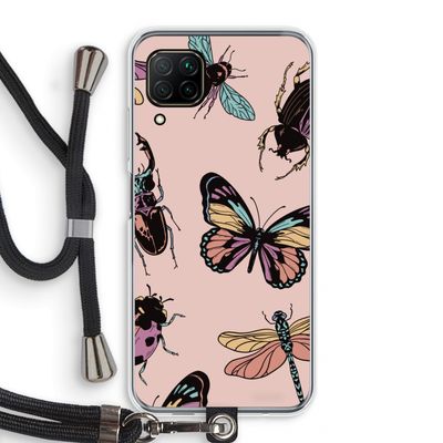 Tiny Bugs: Huawei P40 Lite Transparant Hoesje met koord