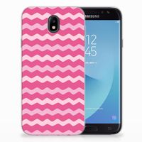 Samsung Galaxy J7 2017 | J7 Pro TPU bumper Waves Pink - thumbnail