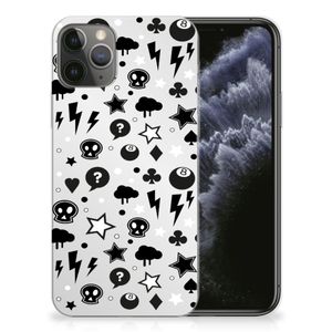 Silicone Back Case Apple iPhone 11 Pro Silver Punk