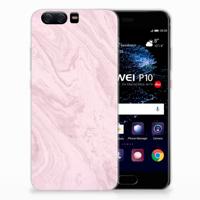 Huawei P10 | TPU | Siliconen hoesje | Marble Pink - Origineel Cadeau Vriendin