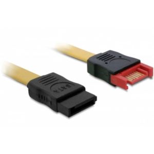 DeLOCK 0.5m SATA III SATA-kabel 0,5 m Bruin