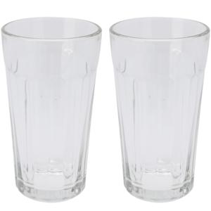 Waterglazen/Cocktailglazen - 2x - 350 ml - vaatwasserbestendig