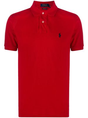 Polo Ralph Lauren polo à logo brodé - Rouge
