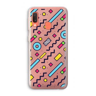 8-bit N°8: Samsung Galaxy A20e Transparant Hoesje