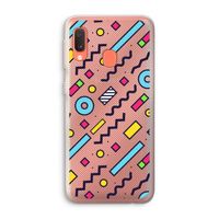 8-bit N°8: Samsung Galaxy A20e Transparant Hoesje