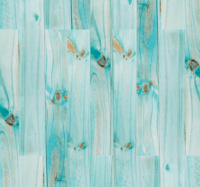 Behang met print roze blauw hout planken verticaal