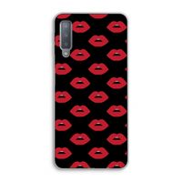 Lips: Samsung Galaxy A7 (2018) Transparant Hoesje