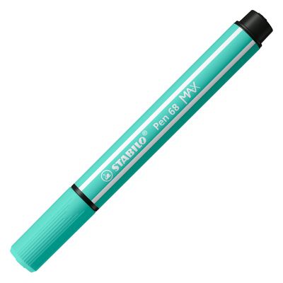 STABILO pen 68 max viltstift met dikke beitelpunt ijsgroen
