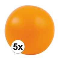 5x Oranje standbal   -