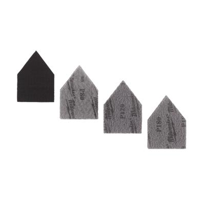 Milwaukee Accessoires Mesh Schuurvellen Set | voor M12 FDSS | 67 x 92 mm | K80/K120/K180 | 12 stuks - 48805405