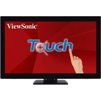 Viewsonic TD2760 touch screen-monitor 68,6 cm (27") 1920 x 1080 Pixels Multi-touch Multi-gebruiker Zwart - thumbnail