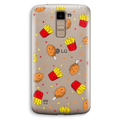 Chicken 'n Fries: LG K10 (2016) Transparant Hoesje