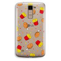 Chicken 'n Fries: LG K10 (2016) Transparant Hoesje