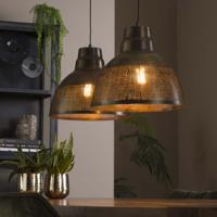 LifestyleFurn Hanglamp Rubio 2-lamps - Brons Antiek - thumbnail