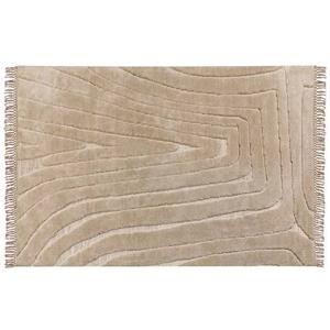 Beliani - SAZOO - Vloerkleed - Beige - 200 x 300 cm - Polyester