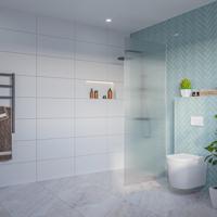 Fortifura Galeria Inloopdouche - ribbel glas - 80x200cm - 8mm - nano - blind inbouw profiel SW797952 SW1102415 Fortifura Galeria Inloopdouche - ribbel glas - 80x200cm - 8mm - nano - blind inbouw profiel SW797952 SW1102415