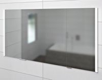 Sapho Integra inbouw spiegelkast met LED verlichting 125x70cm - thumbnail