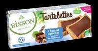 Bisson Gevulde hazelnoot chocolade tartelettes bio 150 Gram