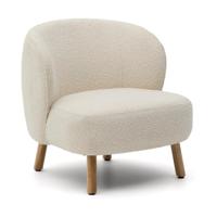 Kave Home Ulit fauteuil White naturel