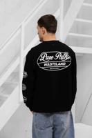Pure Path Wasteland Patches Longsleeve T-Shirt Heren Zwart - Maat S - Kleur: Zwart | Soccerfanshop