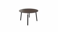 Tafel 9311 rond - 120 cm. - Alu - Eiken donker - Beuken donker - thumbnail