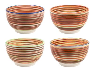 Cookinglife Soepkommen / Kommen Rhythm & Lines ø 14 cm - 4 Stuks
