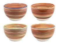 Cookinglife Soepkommen / Kommen Rhythm & Lines ø 14 cm - 4 Stuks