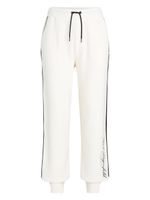 Karl Lagerfeld pantalon de jogging Hotel Karl en coton - Blanc