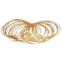 Carnaval verkleed sieraden - 50x stuks gouden plastic armbanden