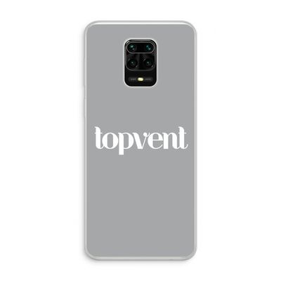Topvent Grijs Wit: Xiaomi Redmi Note 10 Lite Transparant Hoesje