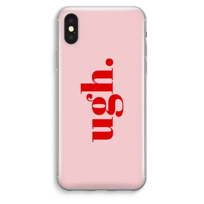 Ugh: iPhone XS Max Transparant Hoesje