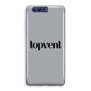 Topvent Grijs Zwart: Honor 9 Transparant Hoesje