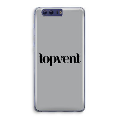 Topvent Grijs Zwart: Honor 9 Transparant Hoesje