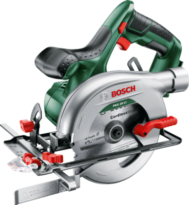 Bosch Groen PKS 18 LI Solo Accu cirkelzaag | zonder accu&apos;s en lader - 06033B1300