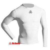 McDavid Compression Shirt Long Sleeve Jeugd 894YT wit - thumbnail