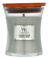 Woodwick Lavender & Cedar Mini Hourglass Candle 0