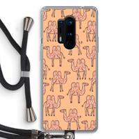 Kameel: OnePlus 8 Pro Transparant Hoesje met koord