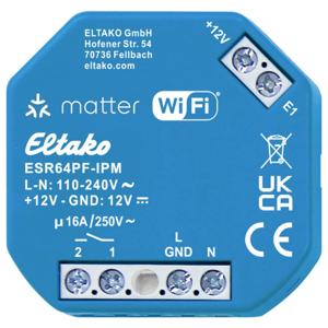 Eltako ESR64PF-IPM Draadloos stroomstootschakelrelais Draadloos Inbouw (in muur)