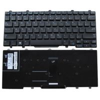 Notebook keyboard for Dell Latitude E3340 E5450 E7450 without pointstick - thumbnail