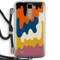 Baar A: LG K10 (2016) Transparant Hoesje met koord