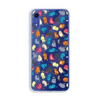Kleurrijke katten: Honor Play 8A Transparant Hoesje