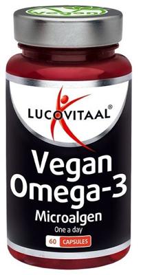 Lucovitaal Voedingssupplementen Vegan Omega 3 Capsules Microalgen 60Capsules 60Gélules