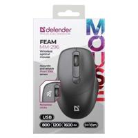 MUIS DEFENDER FEAM MM-296 RF SILENT ZWART